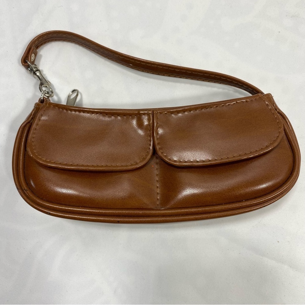 Brown mini bag with handle​​​​​​​​​​​
